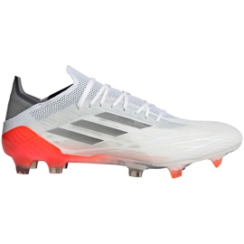 Kopačky Adidas X Speedflow.1 Fg M FY6869 červená, bílá, šedá bílý 1