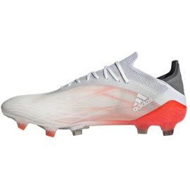 Kopačky Adidas X Speedflow.1 Fg M FY6869 červená, bílá, šedá bílý 2