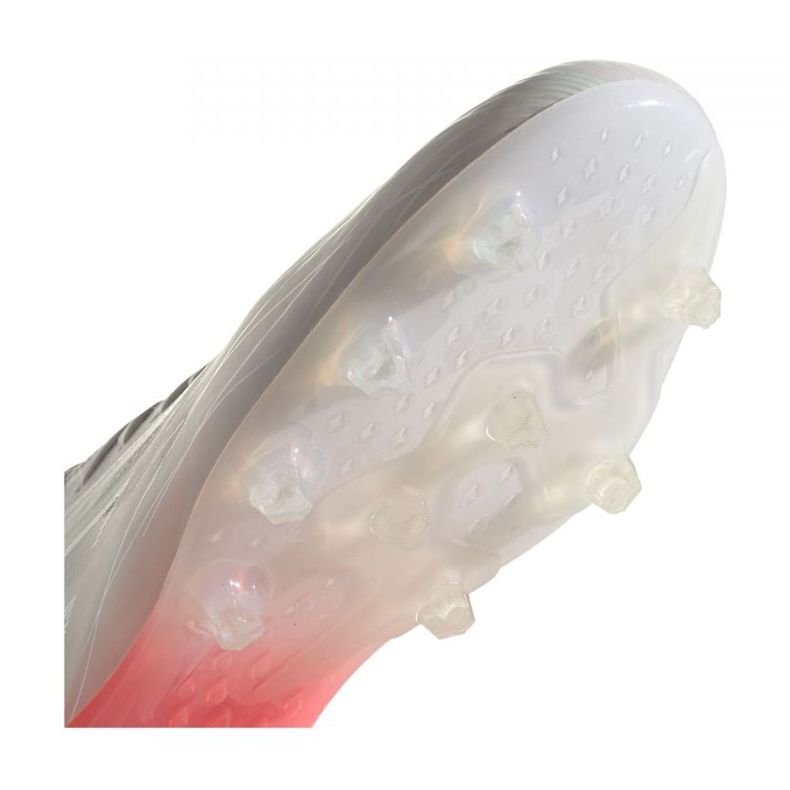 Kopačky Adidas X Speedflow.1 Ag M FY3265 šedá, bílá, červená bílý 2 Kopačky Adidas X Speedflow.1 Ag M FY3265 šedá, bílá, červená bílý 2