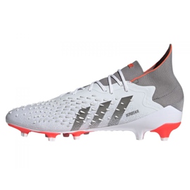 Kopačky Adidas Predator Freak.1 Ag M FY6254 šedá, bílá bílý 1