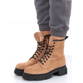 Dazy Khaki semišové dělnice hnědý 2