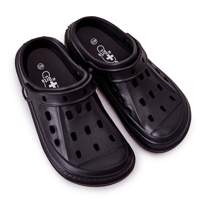 BEFADO S.A. Pánské pantofle Kroks Befado 154M002 Black černá 1