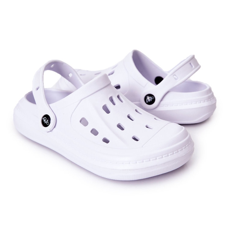 BEFADO S.A. Pánské pantofle Kroks Befado 154M001 Bílé bílý 1