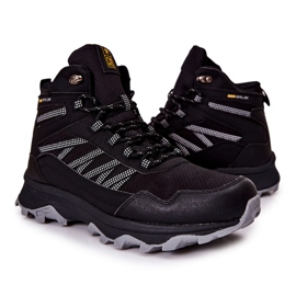NEWS Vysoké sportovní boty vázané černá Deepmark M 2
