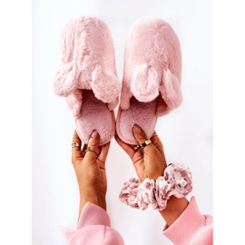 Kožešinové Pantofle S Růžovýma ušima Thorpe 1