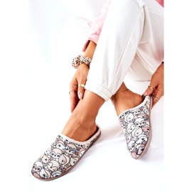 Inblu Pantofle Befado Roe-deers 155D203 Béžové hnědý 2