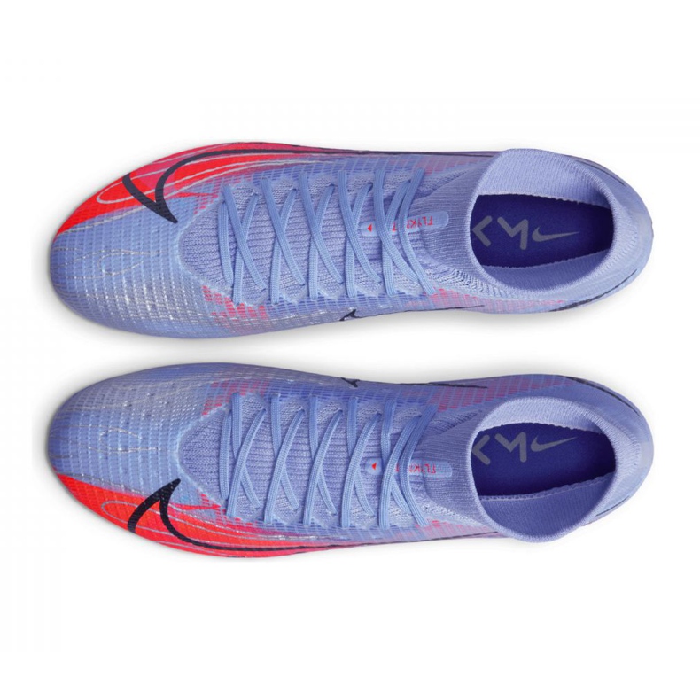 Kopačky Nike Superfly 8 Pro Km Ag M DJ3978-506 fialově modrá modrý 2