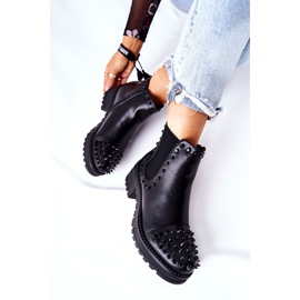 PG1 Černé Boty Comonis Jodhpur s tryskami černý 1