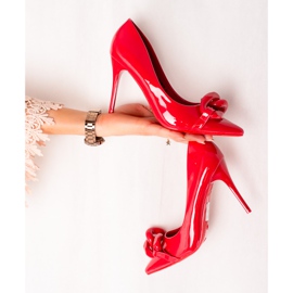 Seastar Módní vysoké podpatky červený 1