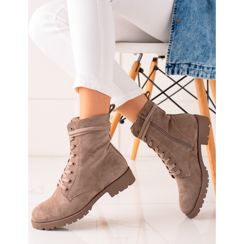 Bestelle Semišové lapače béžový 1