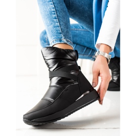 Weide Klasické sněhové boty černý 1