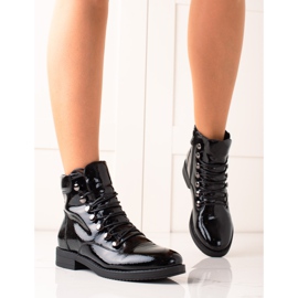 Filippo Ležérní patentní boty černý 1