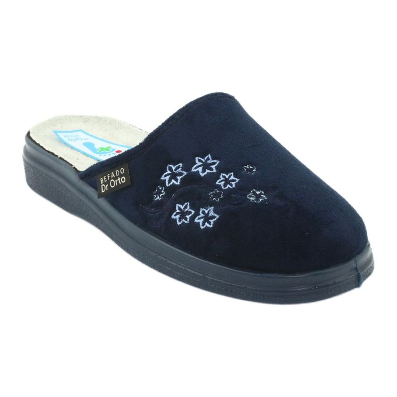 Dr.ORTO Befado dámské pantofle, žabky pro diabetiky, 132d012, tmavě modrá modrý 2