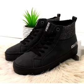 Tenisky zateplené Big Star W II274147 černé černý 3