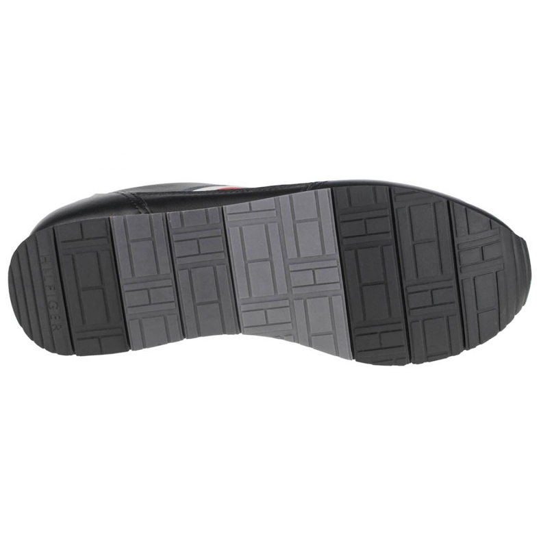 Boty Tommy Hilfiger Essential Runner Winter Leather M FM0FM03814-BDS černá 3
