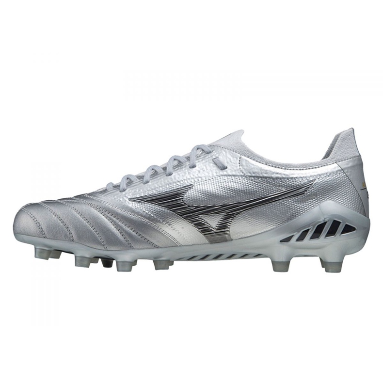 Kopačky Mizuno Morelia Neo Iii Beta Japan Fg M P1GA219003 šedá stříbro 1