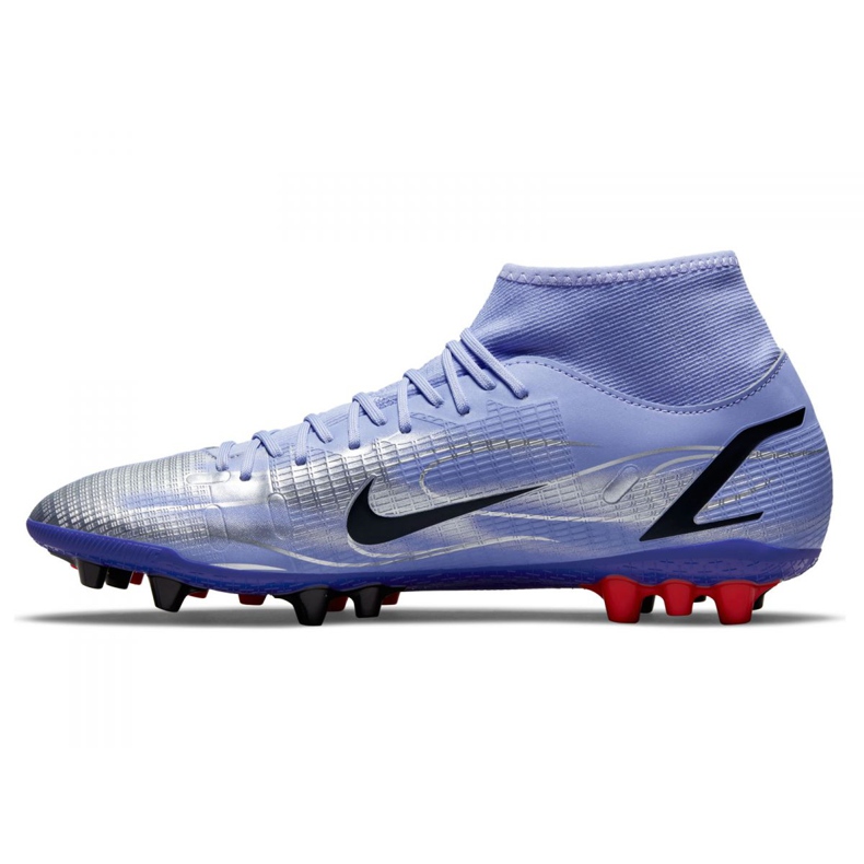 Kopačky Nike Superfly 8 Academy Km Ag M DJ3984-506 vícebarevný fialový 1