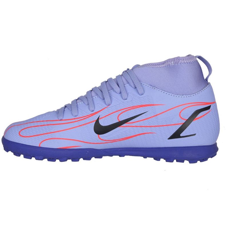 Kopačky Nike Mercurial Superfly 8 Club Km Tf Jr DB0934 506 vícebarevný fialový 1