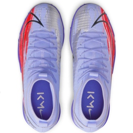 Kopačky Nike Mercurial Superfly 8 Academy Km Tf Jr DB0935 506 vícebarevný fialová 2