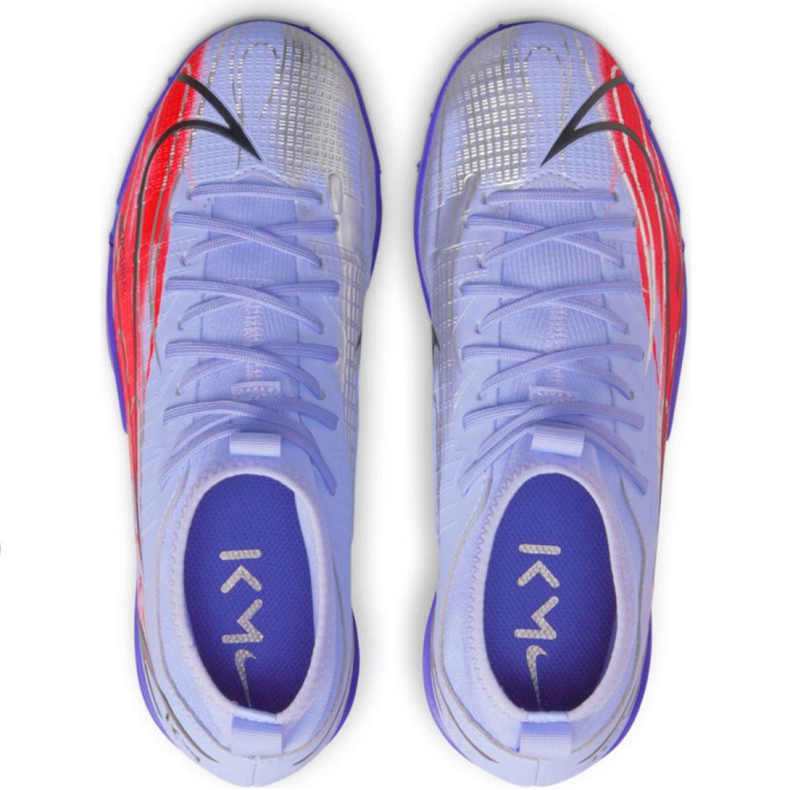 Kopačky Nike Mercurial Superfly 8 Academy Km Tf Jr DB0935 506 vícebarevný fialový 2