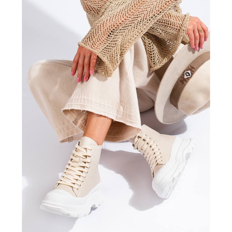 Seastar Tenisky Na Platformě béžový 1