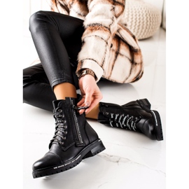 Goodin Pracovníci s ozdobným zipem černá 1