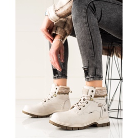 Goodin Pohodlné sportovní trapery béžový 2