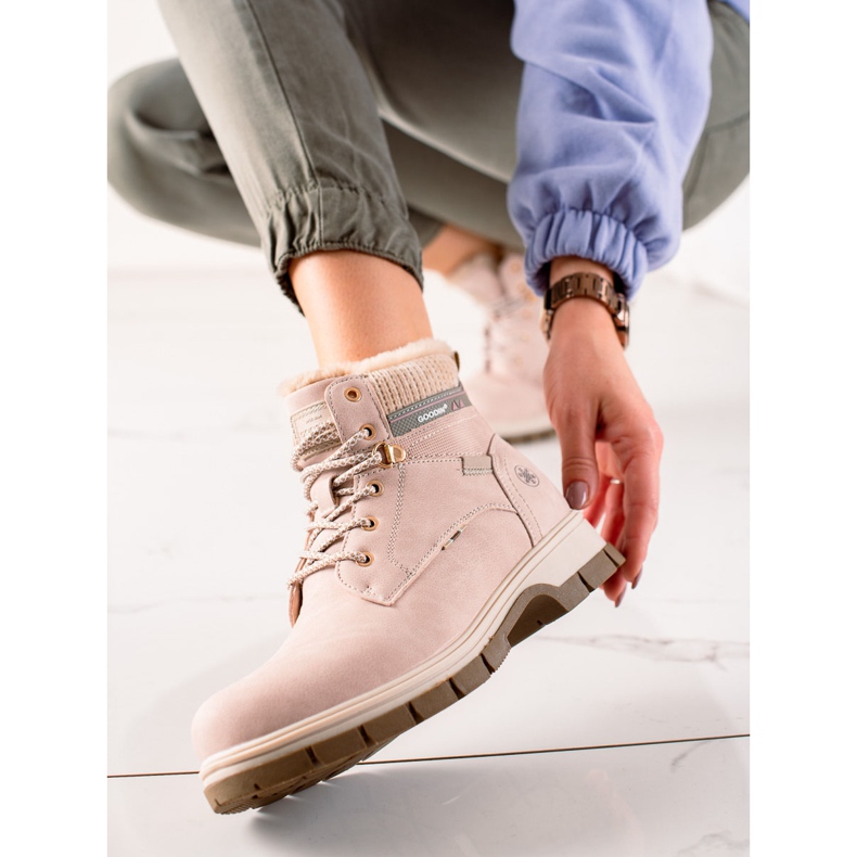 Goodin Pohodlné sportovní trapery růžový 1 Goodin Pohodlné sportovní trapery růžový 1