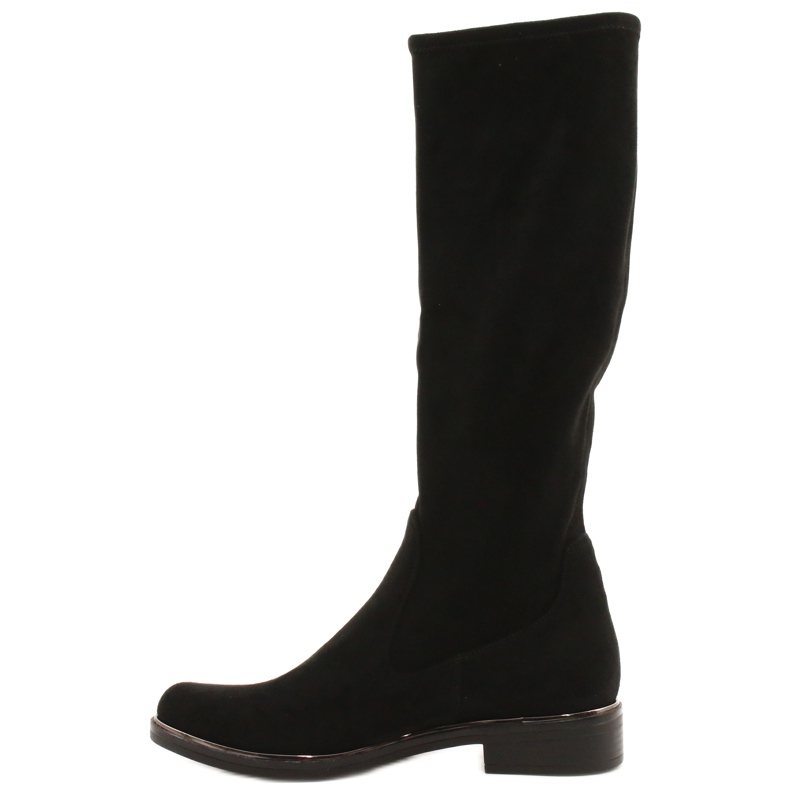 Caprice Black Stretch dámské boty 25512-41 044 černý 2