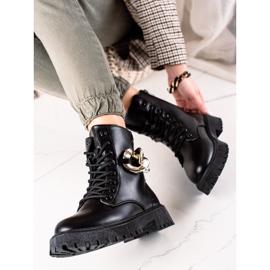 Groto Gogo černé Trappery S Ornamentem černá 1