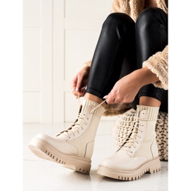 Seastar High Beige Trappers béžový 1