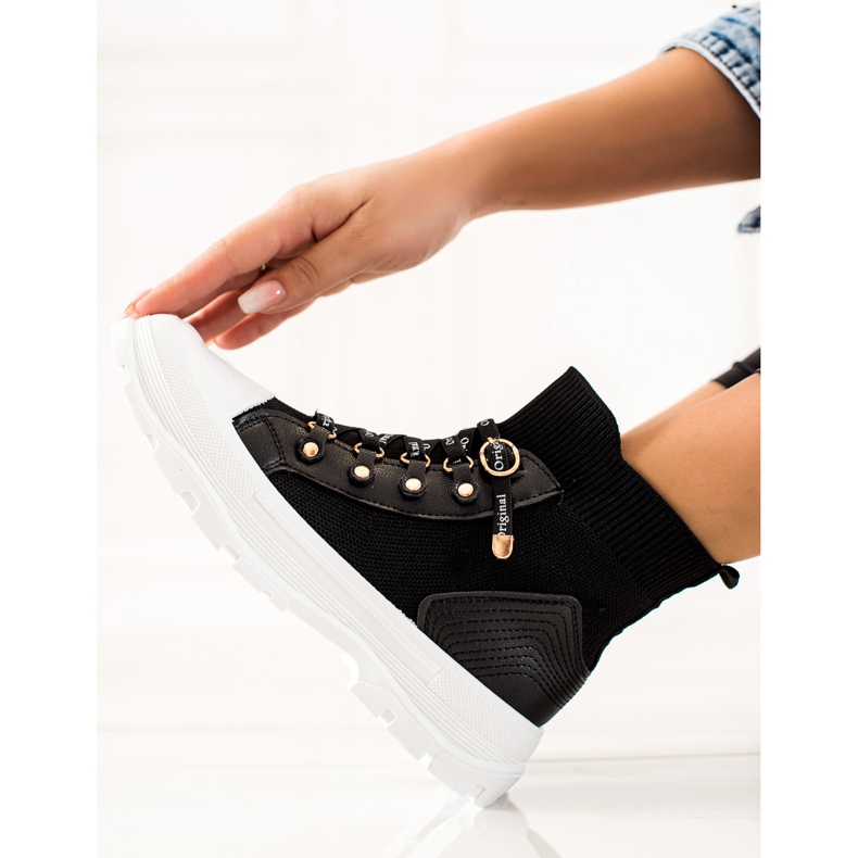 Goodin Módní vysoké tenisky černá 1