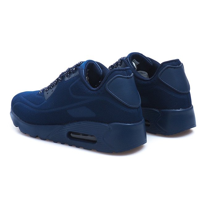 Černé sportovní pánské boty 5586-3 námořnická modrá 2