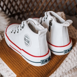 Dětské vysoké tenisky Big Star II374004 White ['bílý'] bílý 1