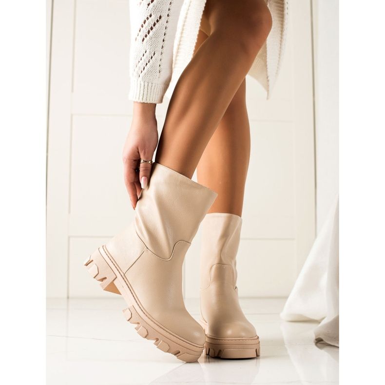 Seastar Nazouvací béžové dělníky béžový 2 Seastar Nazouvací béžové dělníky béžový 2