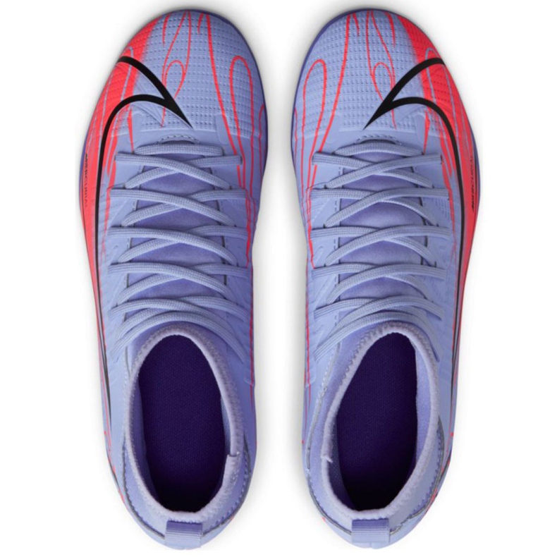 Kopačky Nike Mercurial Superfly 8 Club Km Mg Jr DB0925 506 růžová, fialová fialový 1