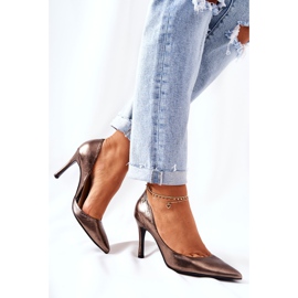 Jehlové boty Spitz Monnari 0390-M22 Silver vícebarevný stříbrný 2