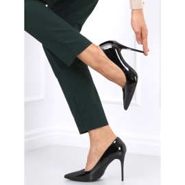 Dámské vysoké podpatky Ida Black černý 1