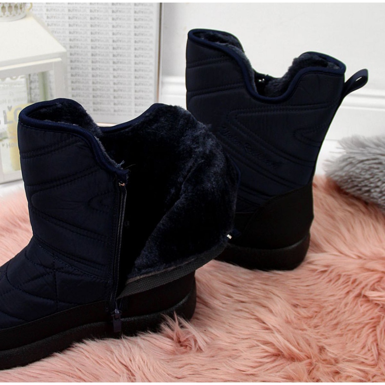 Nepromokavé sněhové boty Novinky W EVE309C námořnická modř námořnická modrá 3 Nepromokavé sněhové boty Novinky W EVE309C námořnická modř námořnická modrá 3