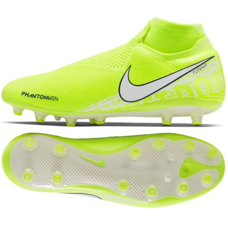 Kopačky Nike Phantom Vsn Elite Df Ag Pro M AO3261-717 žlutá 2