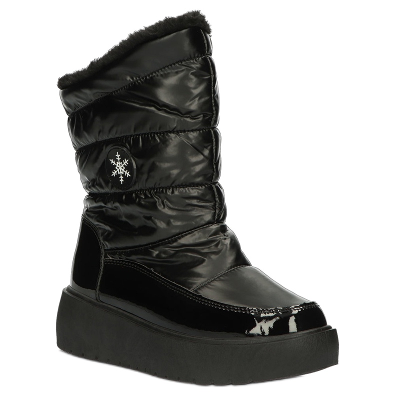 Černé sněhule Filippo DBT3404 značky Snowflake černý 7