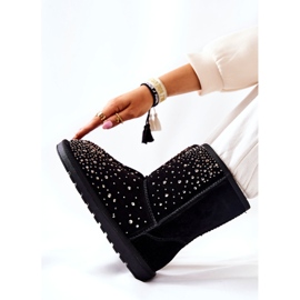 Teplé Mukluki S Jets Black Mariella černá 2