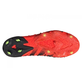 Kopačky Adidas Predator Freak + Fg M FY6238 pomeranče a červené 2