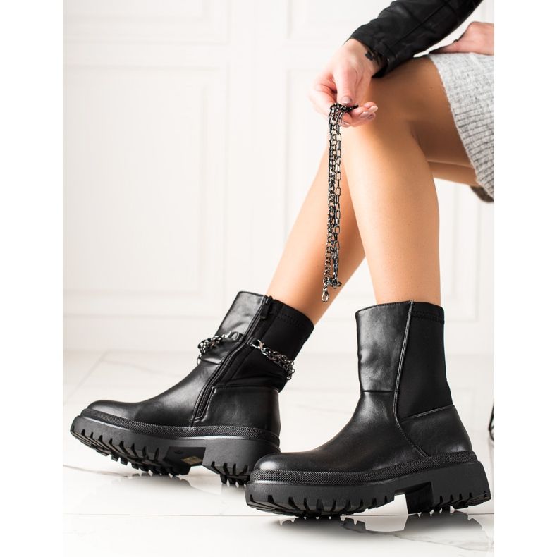 Sixth Sense Módní tašky s řetízkem černá 1