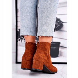 Dámské boty Sergio Leone Camel BT528 hnědý 3