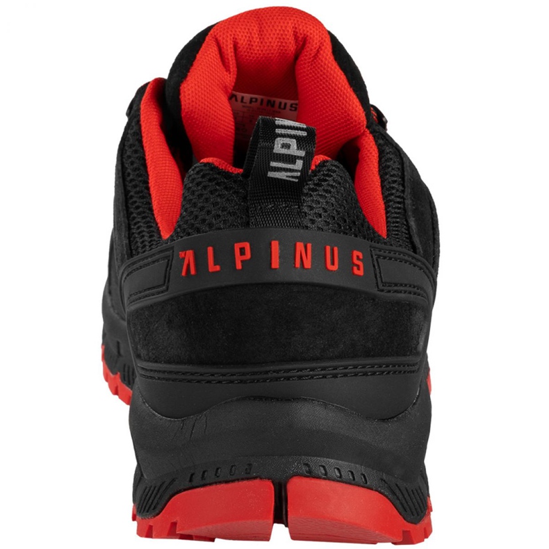 Trekové boty Alpinus Seville M JS43575 černý červený 4