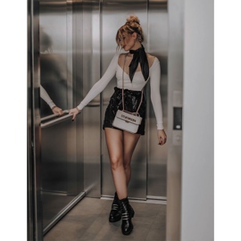 PE1 Černé Lilinth teplé kožené boty černý 1