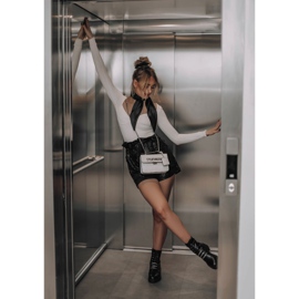 PE1 Černé Lilinth teplé kožené boty černý 2