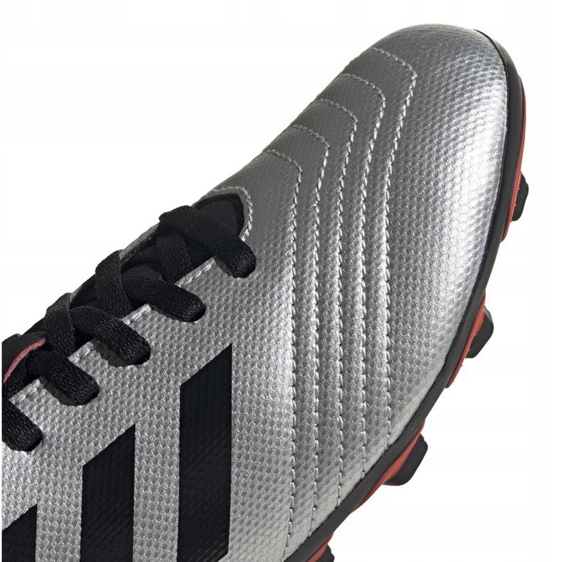 Kopačky Adidas Predator 19.4 FxG Jr G25822 stříbro 3