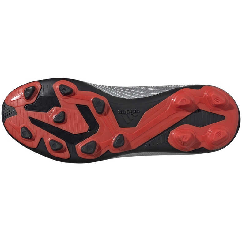Kopačky Adidas Predator 19.4 FxG Jr G25822 stříbro 6
